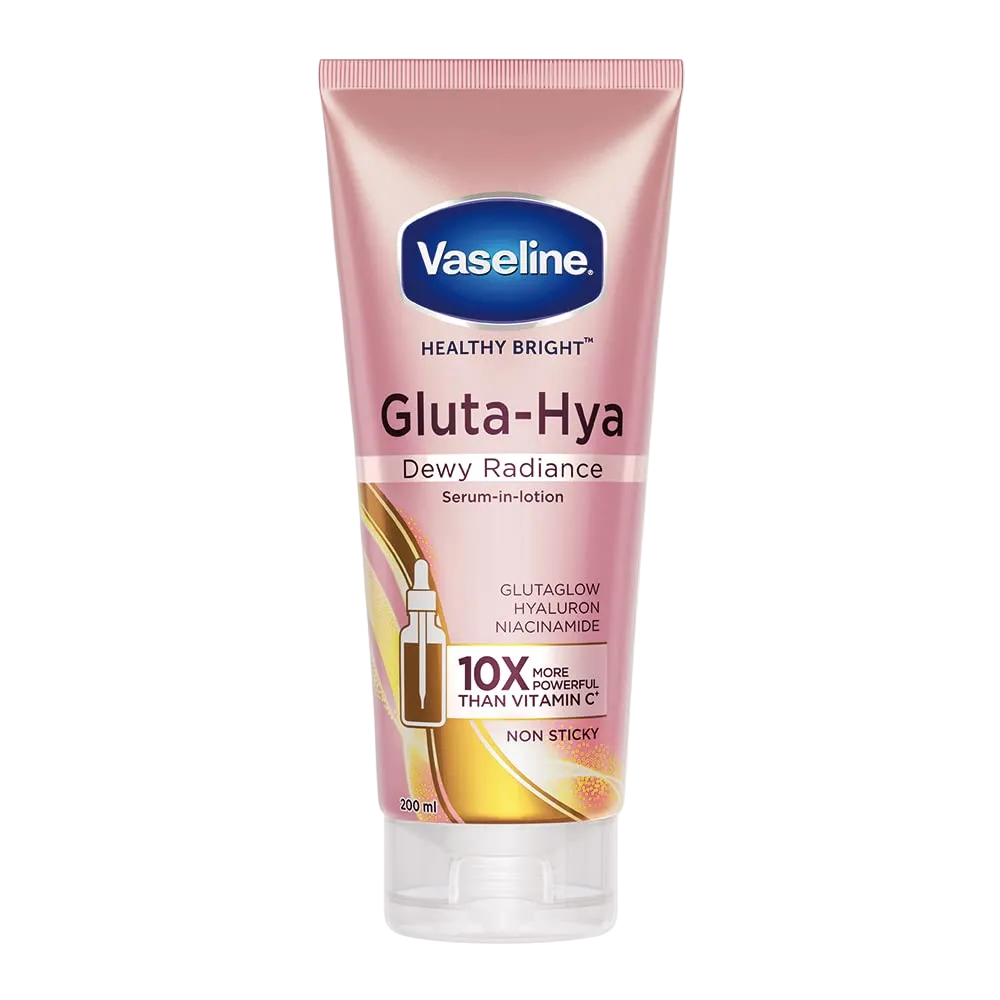 VASELINE - Gluta-Hya Dewy Bright Serum Burst Lotion - 330ml