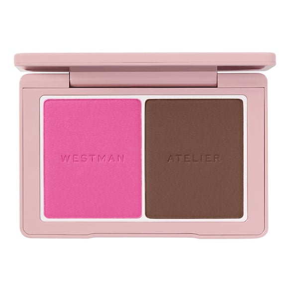 WESTMAN ATELIER - Baby Cheeks + Face Trace -Les Duos Powder- Poppet + Ganache (4,8 g)