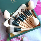 ducare-set-pro-14-brush-3-eponge-golden-pochette-17-pieces