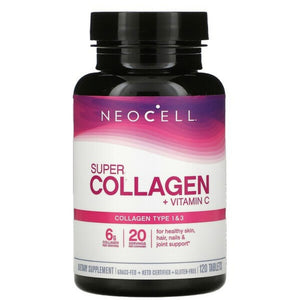 Neocell - Super Collagen + vitamine C, 120 comprimés