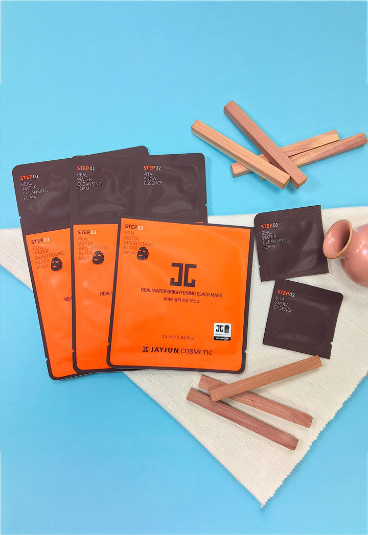 JAYJUN - Real Water Brightening Black Mask